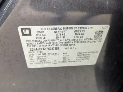 2015 Chevrolet Equinox FWD 2LT