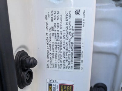 2018 Honda CR-V Touring AWD