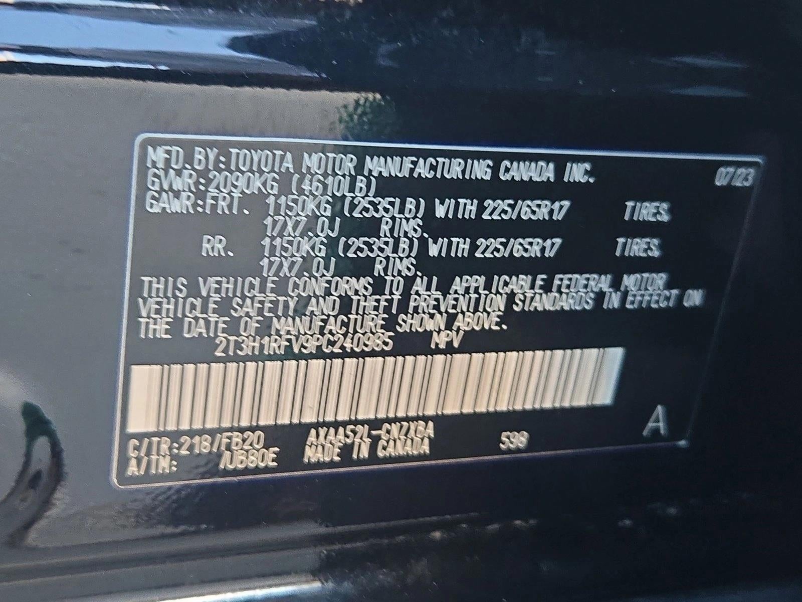 2023 Toyota RAV4 LE FWD (GS)