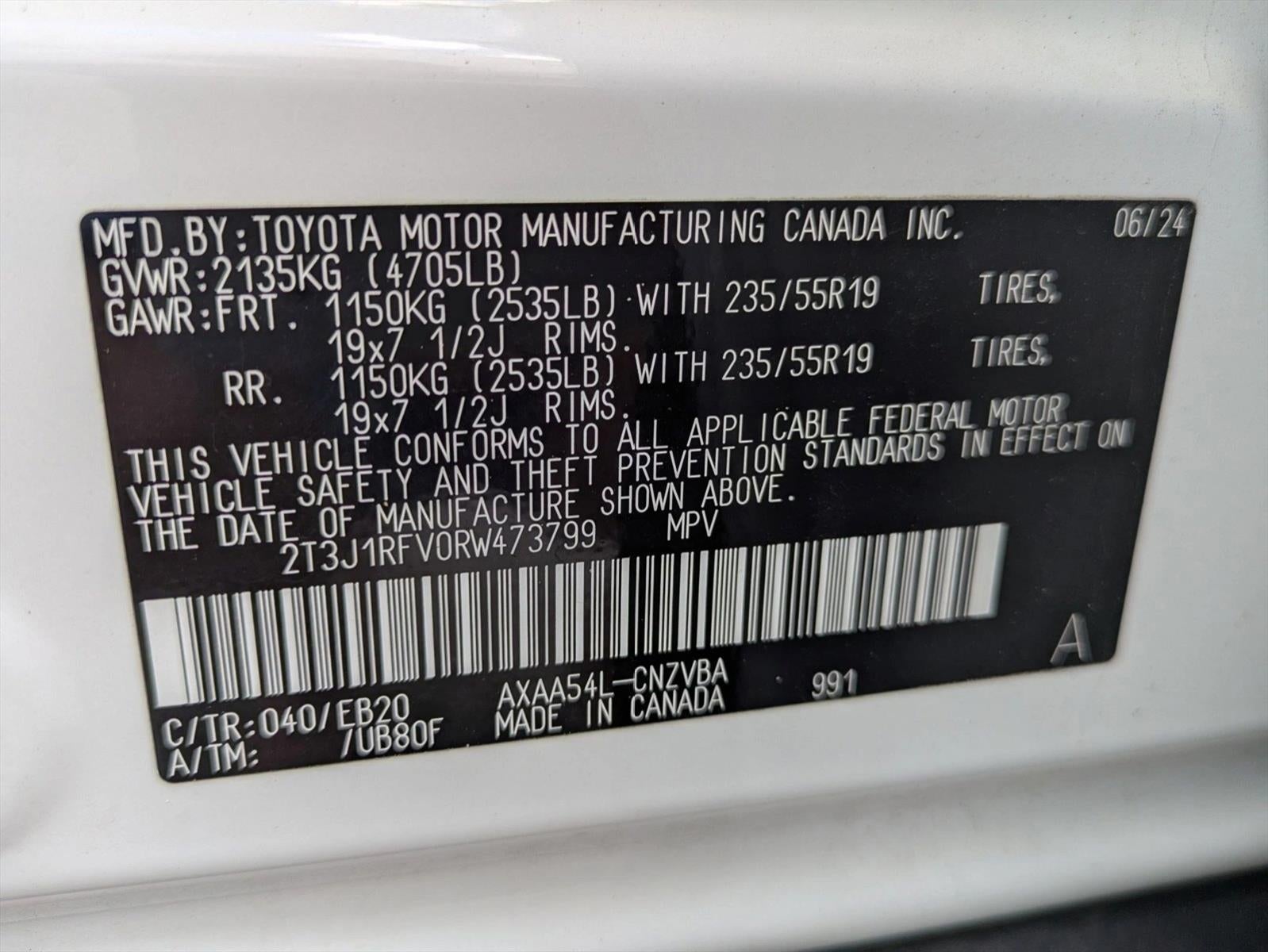 2024 Toyota RAV4 Adventure AWD (Natl)