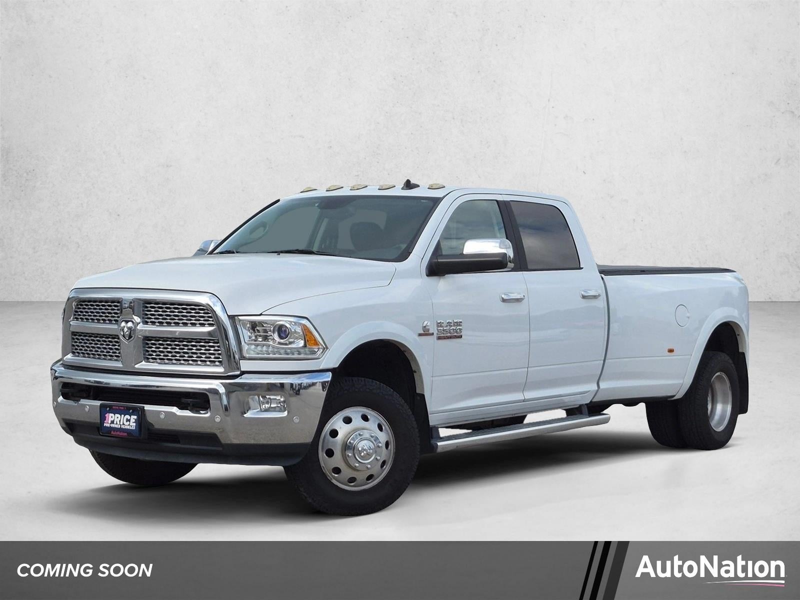 2018 RAM 3500 Laramie 4x4 Crew Cab 8' Box