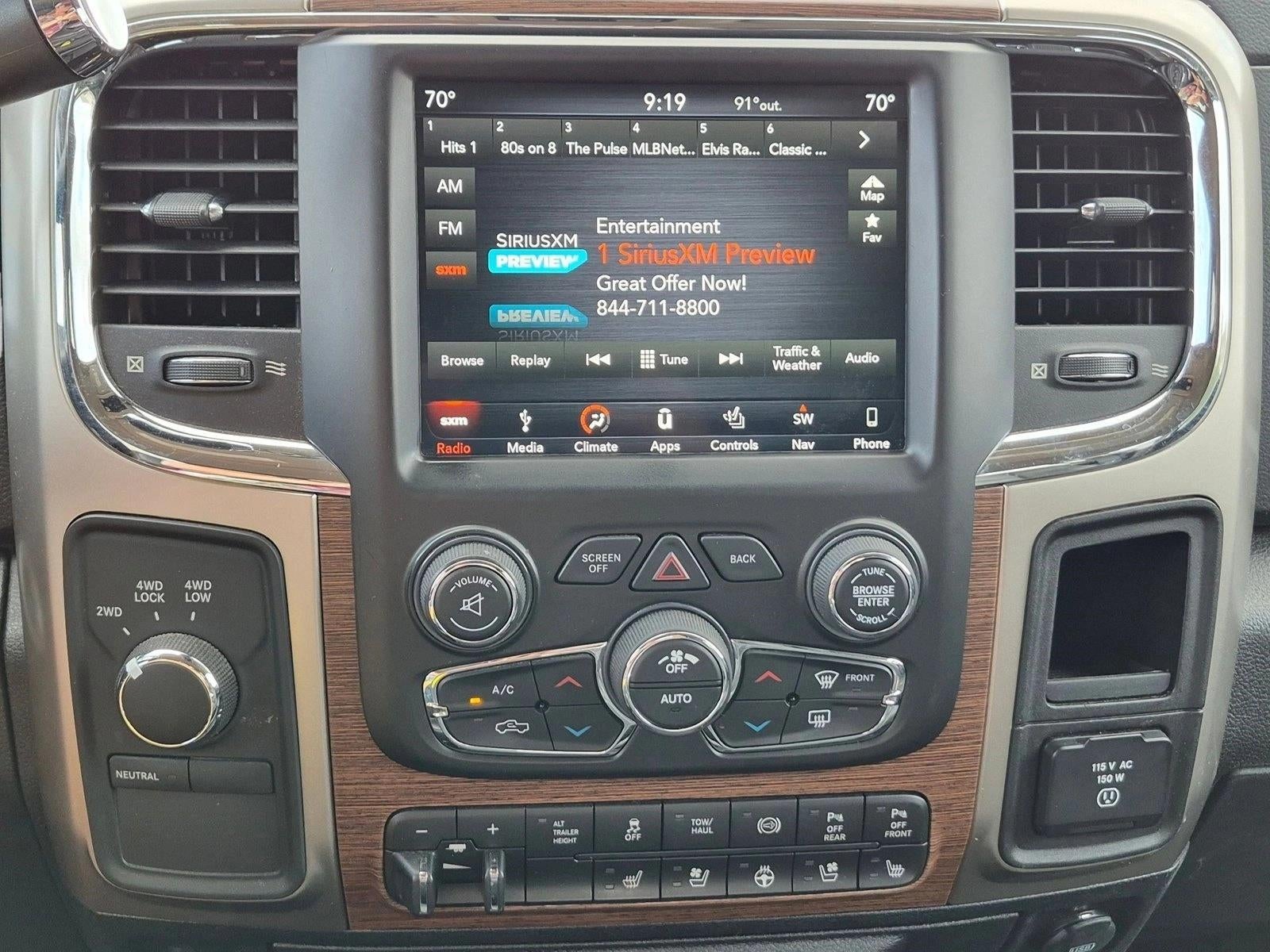 2018 RAM 3500 Laramie 4x4 Crew Cab 8' Box