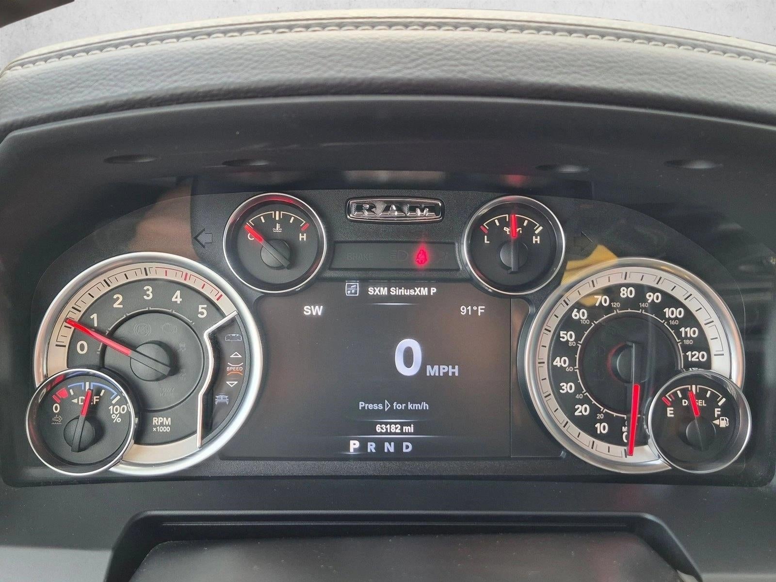 2018 RAM 3500 Laramie 4x4 Crew Cab 8' Box