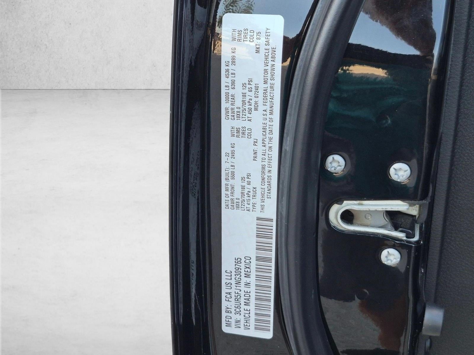 2022 RAM 2500 Laramie 4x4 Crew Cab 6'4" Box