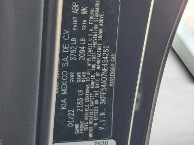 2022 Kia Forte GT-Line IVT