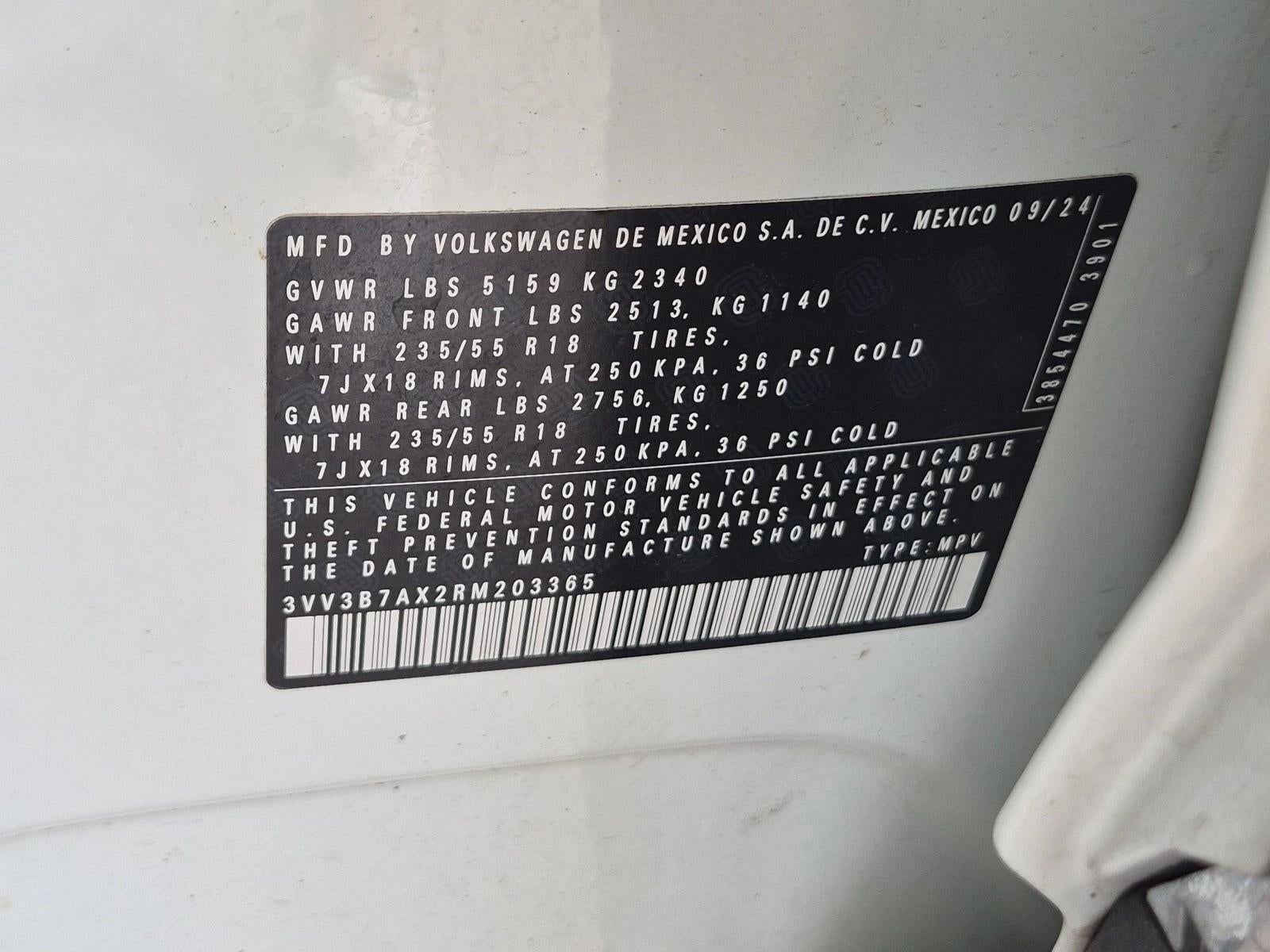 2024 Volkswagen Tiguan 2.0T SE FWD