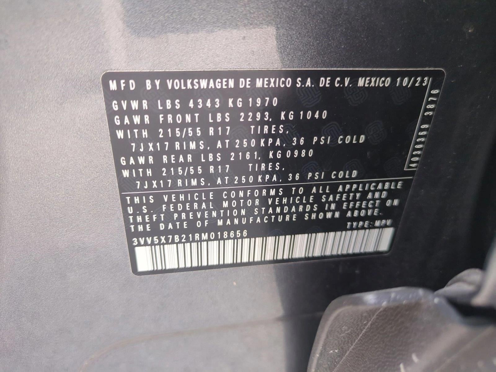 2024 Volkswagen Taos S FWD