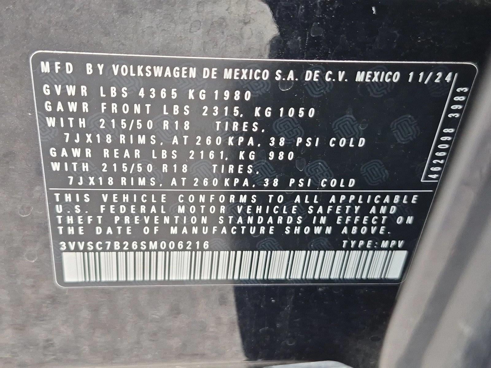 2025 Volkswagen Taos SE FWD