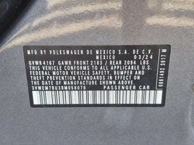 2024 Volkswagen Jetta SE Auto