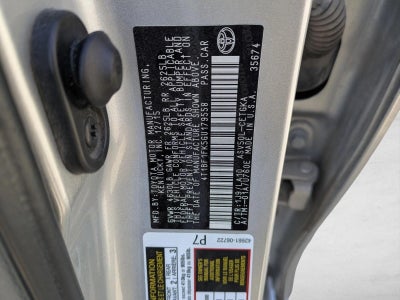 2016 Toyota Camry 4dr Sdn I4 Auto XLE (SE)