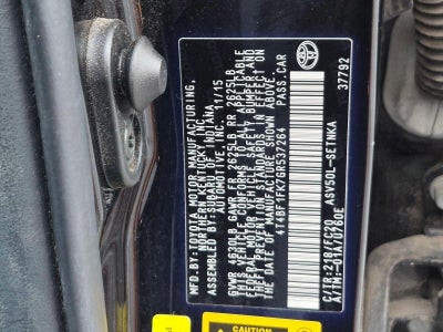 2016 Toyota Camry 4dr Sdn I4 Auto LE (SE)
