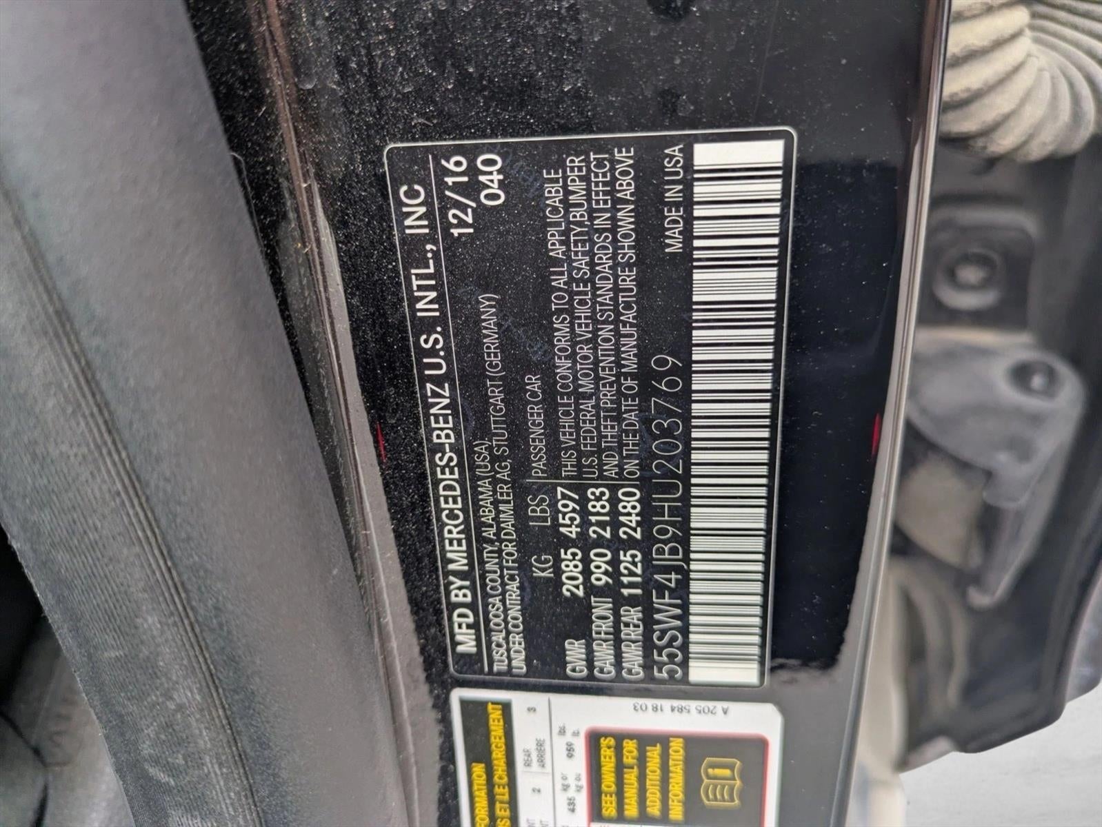 2017 Mercedes-Benz C-Class C 300 Sedan