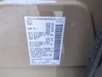 2024 Nissan Pathfinder Platinum 2WD