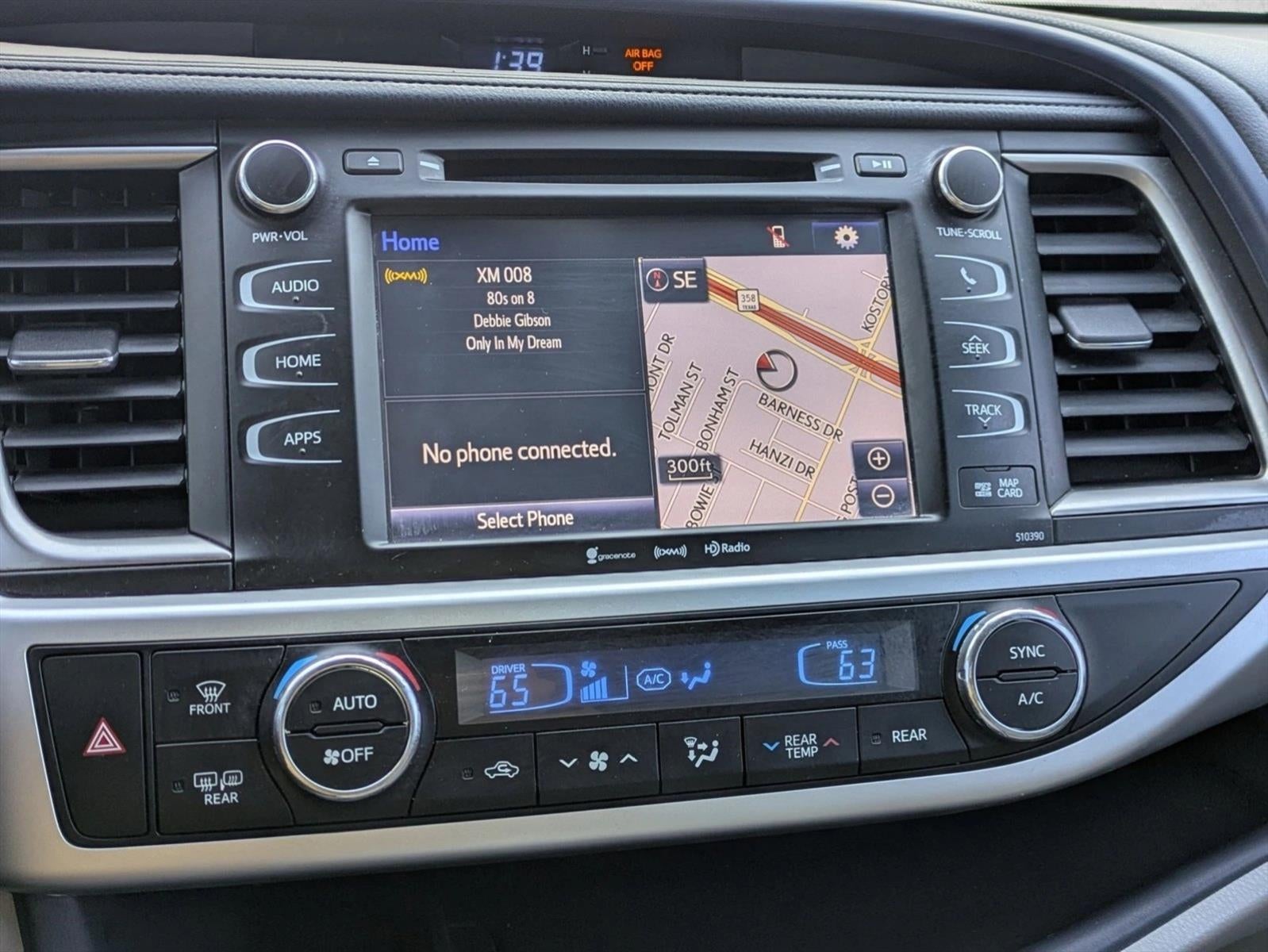 2019 Toyota Highlander XLE V6 FWD (Natl)