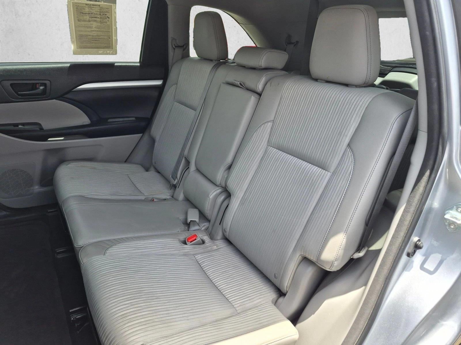 2015 Toyota Highlander FWD 4dr V6 LE Plus (SE)