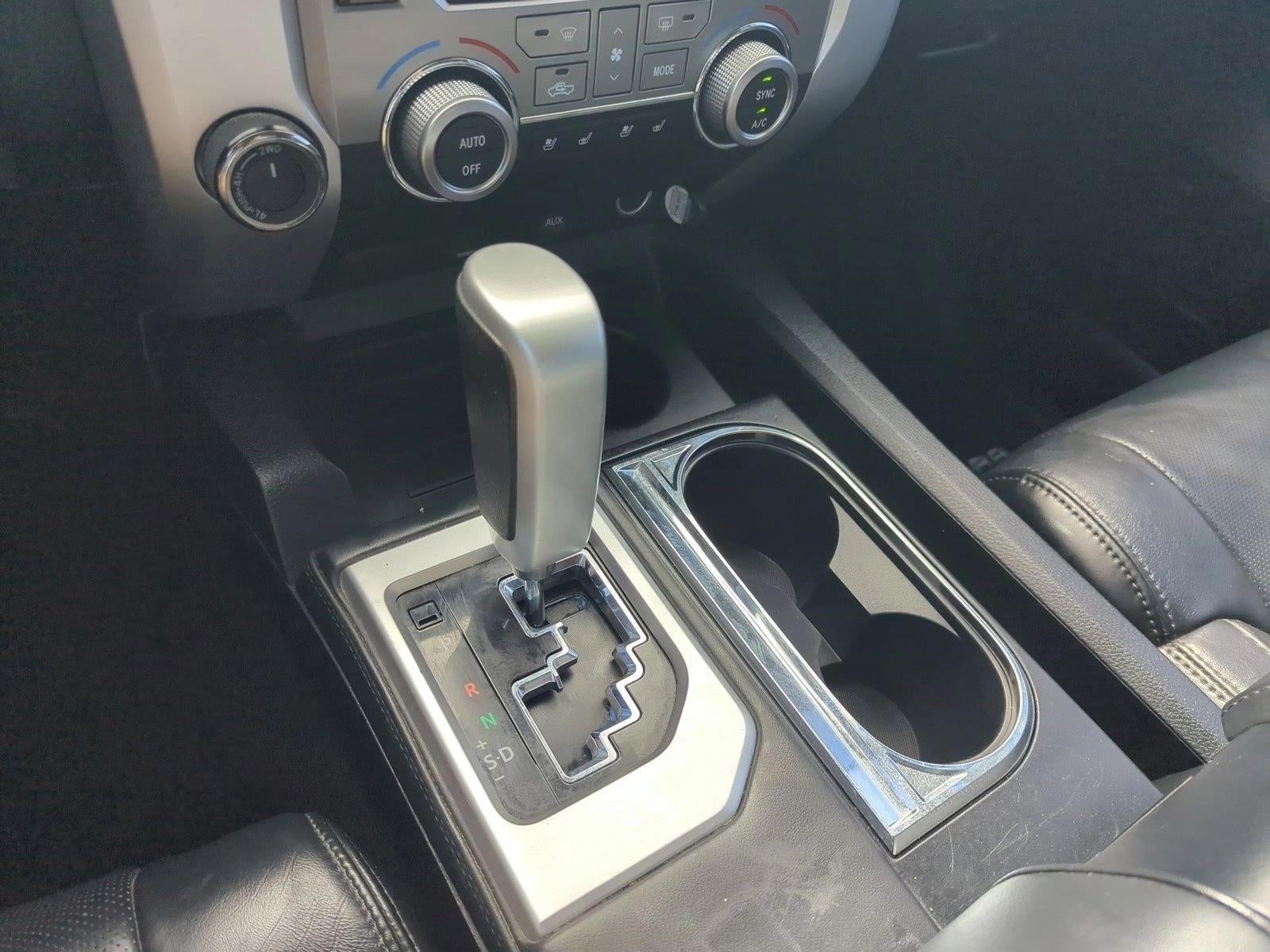 2018 Toyota Tundra 4WD 4WD Platinum CrewMax 5.5' Bed 5.7L FFV (SE)