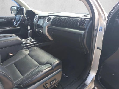 2018 Toyota Tundra 4WD 4WD Platinum CrewMax 5.5' Bed 5.7L FFV (SE)