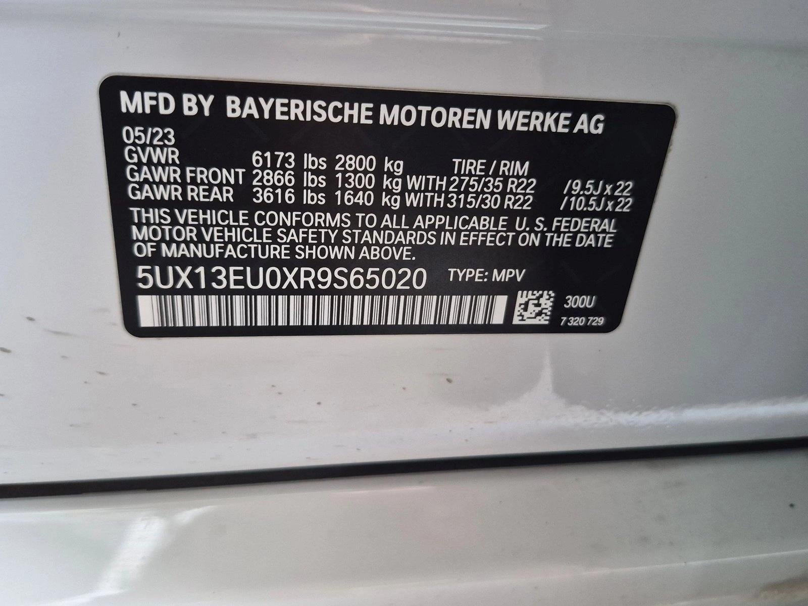 2024 BMW X5 sDrive40i Sports Activity Vehicle