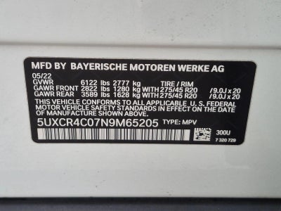 2022 BMW X5 sDrive40i Sports Activity Vehicle