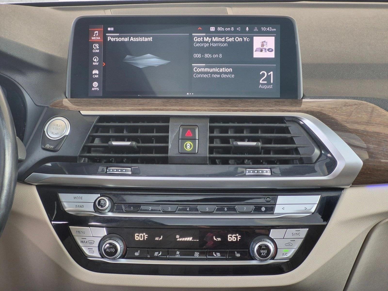 2021 BMW X3 sDrive30i Sports Activity Vehicle