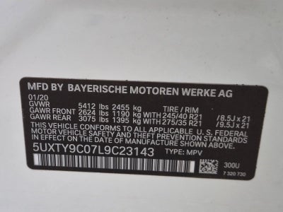 2020 BMW X3 M40i Sports Activity Vehicle