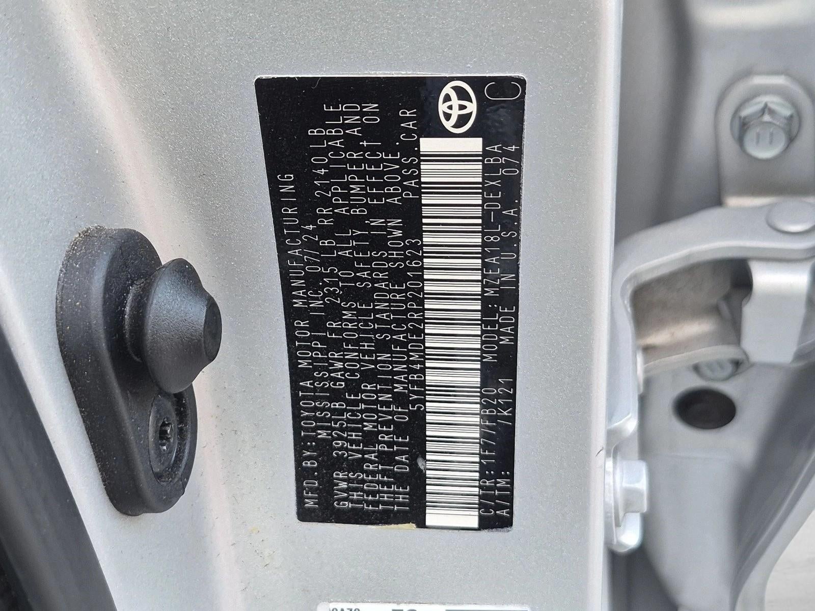 2024 Toyota Corolla LE CVT (Natl)