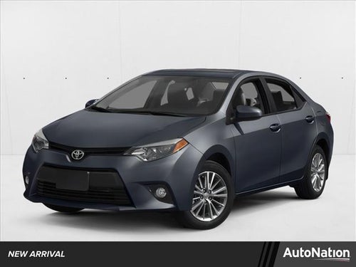 2014 Toyota Corolla 4dr Sdn Man L (Natl)