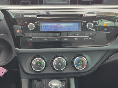 2014 Toyota Corolla 4dr Sdn Auto L (Natl)