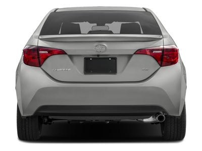 2017 Toyota Corolla SE CVT (Natl)