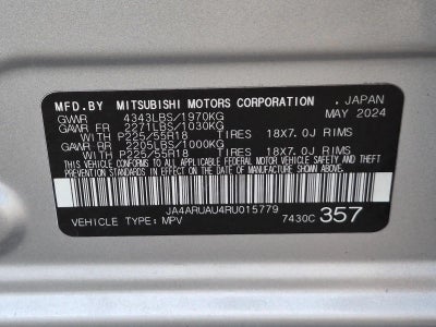 2024 Mitsubishi Outlander Sport S 2.0 AWC
