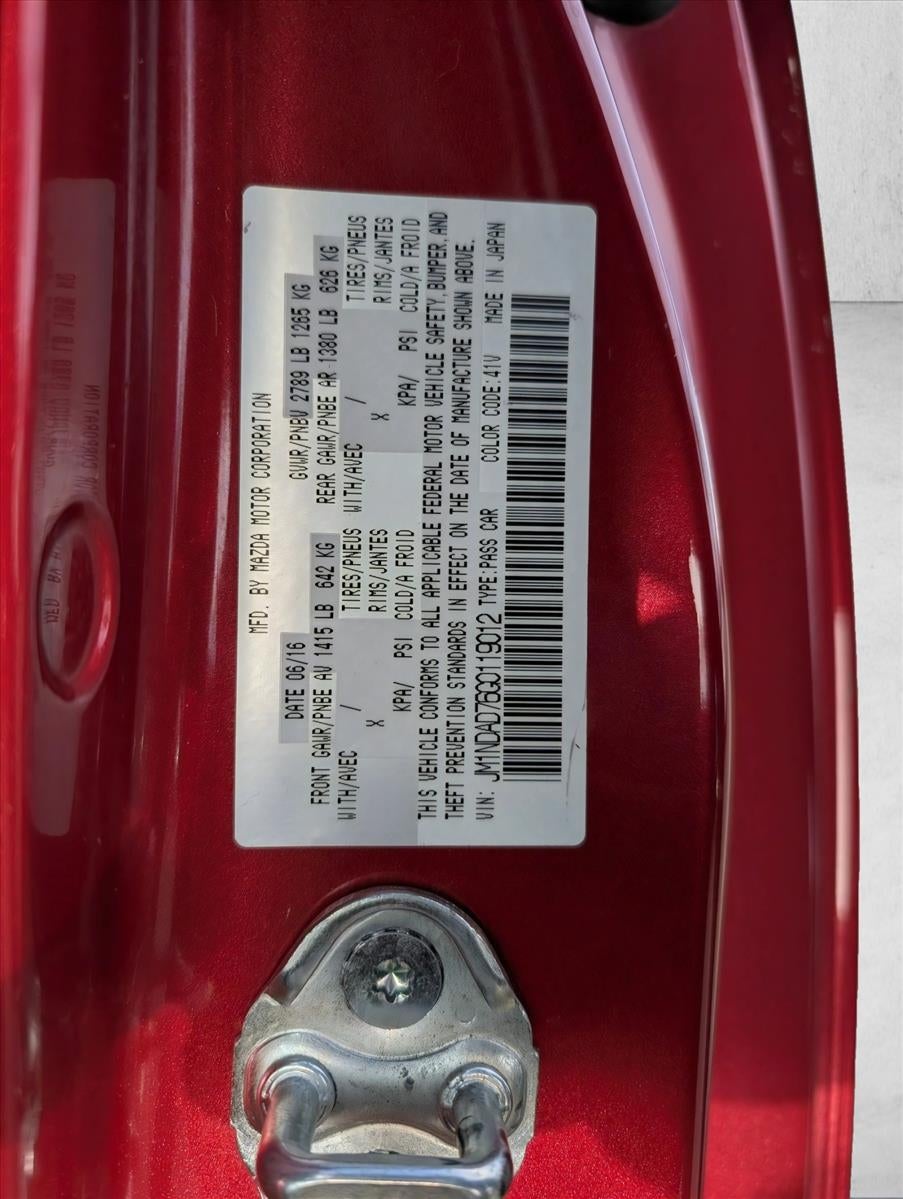 2016 Mazda Mazda MX-5 Miata 2dr Conv Auto Grand Touring