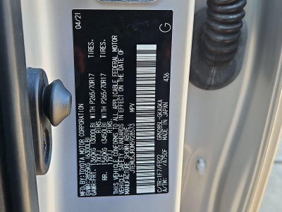 2021 Toyota 4Runner SR5 4WD (GS)