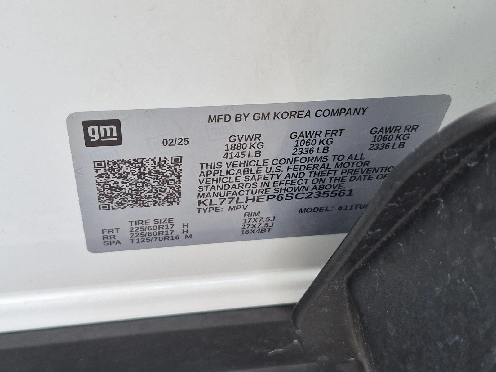 2025 Chevrolet Trax FWD 4dr LT