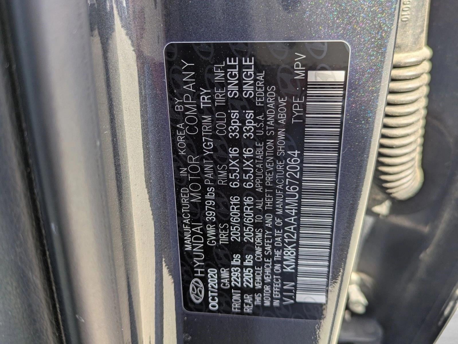 2021 Hyundai KONA SE Auto FWD