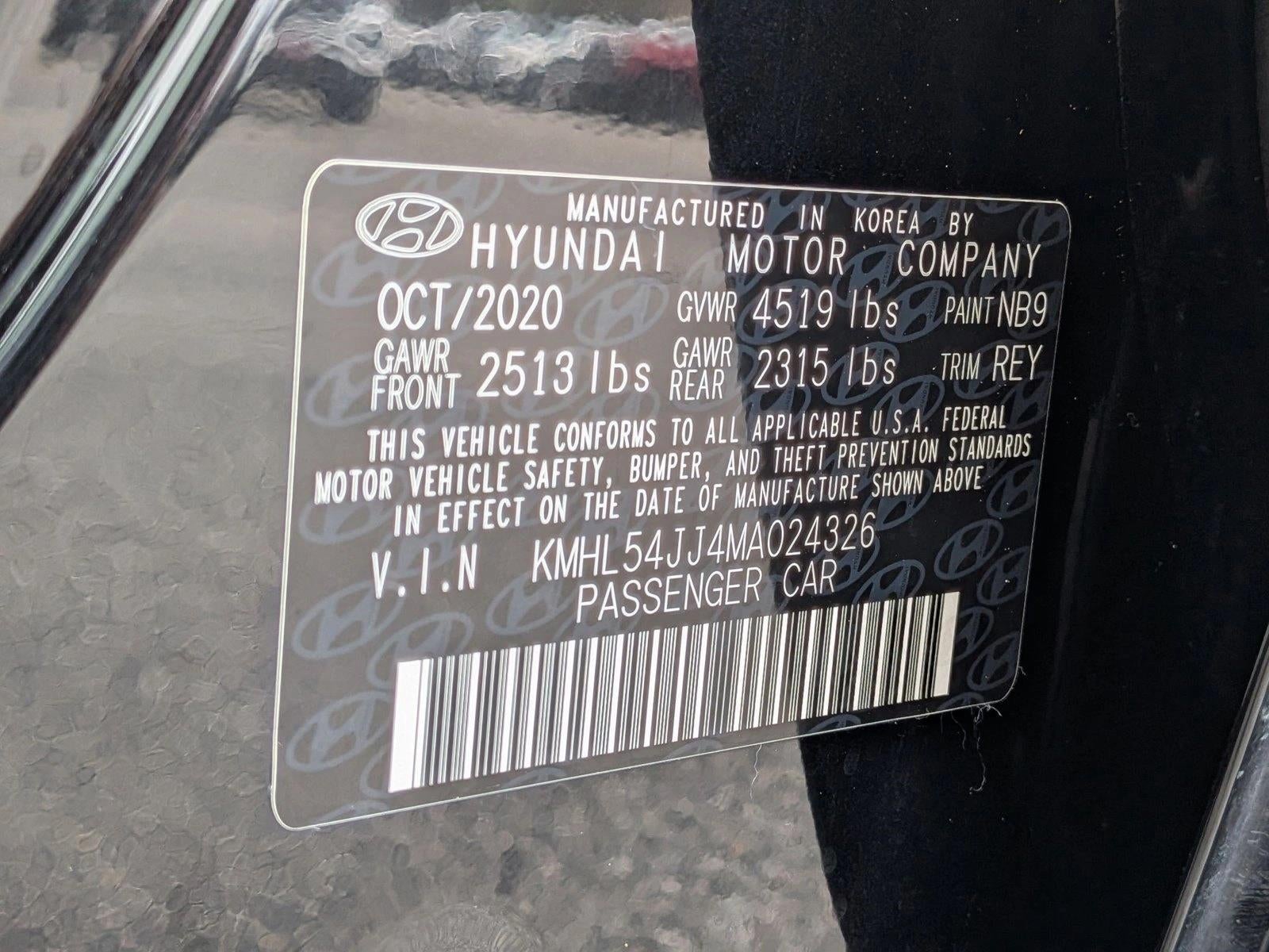 2021 Hyundai SONATA Hybrid Limited 2.0L