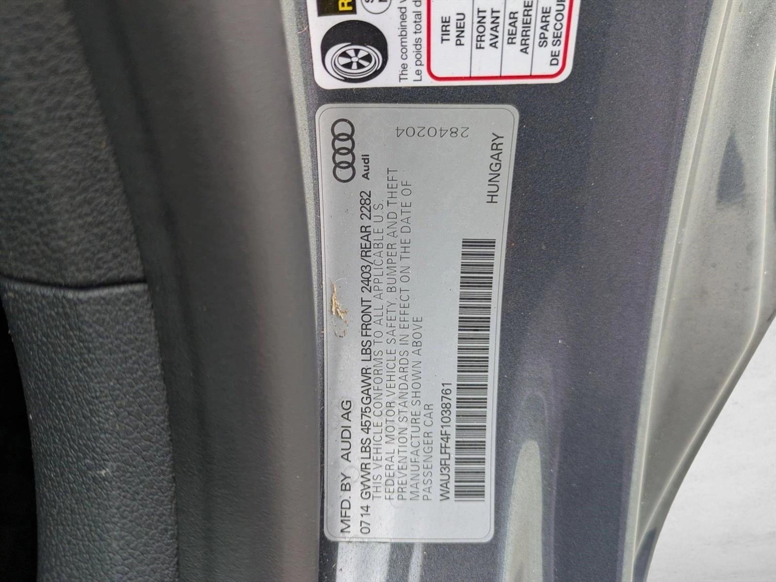 2015 Audi A3 quattro 2.0T Premium Plus