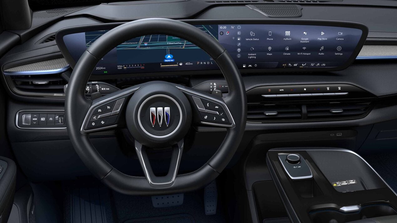 2027 Buick Enclave 30-Inch Display Cockpit Interior